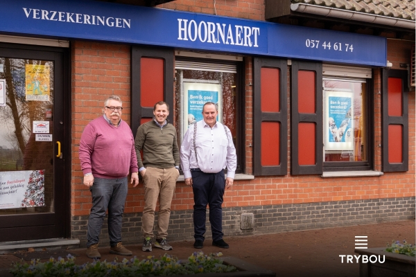Group Trybou en Kantoor Hoornaert slaan de handen in elkaar!